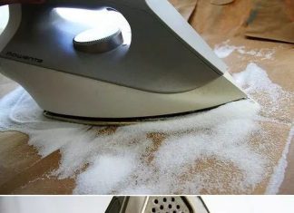 Astuce : comment nettoyer votre fer à repasser après une brûlure d’habit