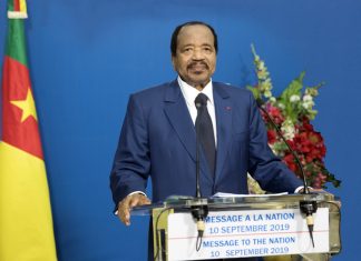 Paul Biya annonce un dialogue national inclusif