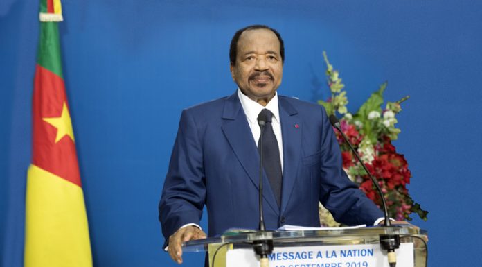 Paul Biya annonce un dialogue national inclusif