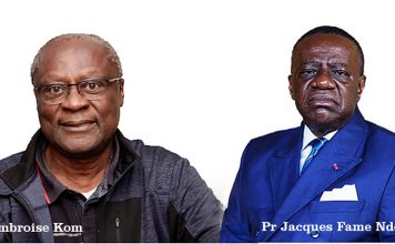 Lettre ouverte à Jacques Fame Ndongo, mon frère
