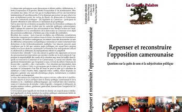 Repenser et reconstruire l’opposition camerounaise. Question sur la quête de sens et la subjectivation politique