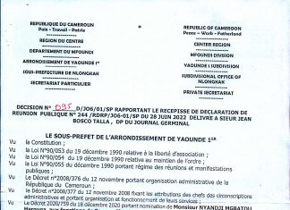 Rebelote : La Grande Palabre à nouveau interdite